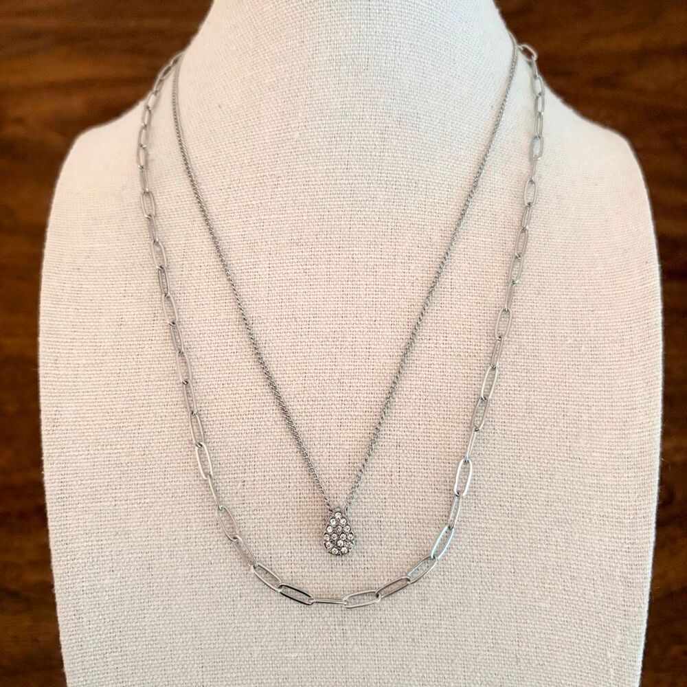 Park Lane | Electric Necklace | Silver